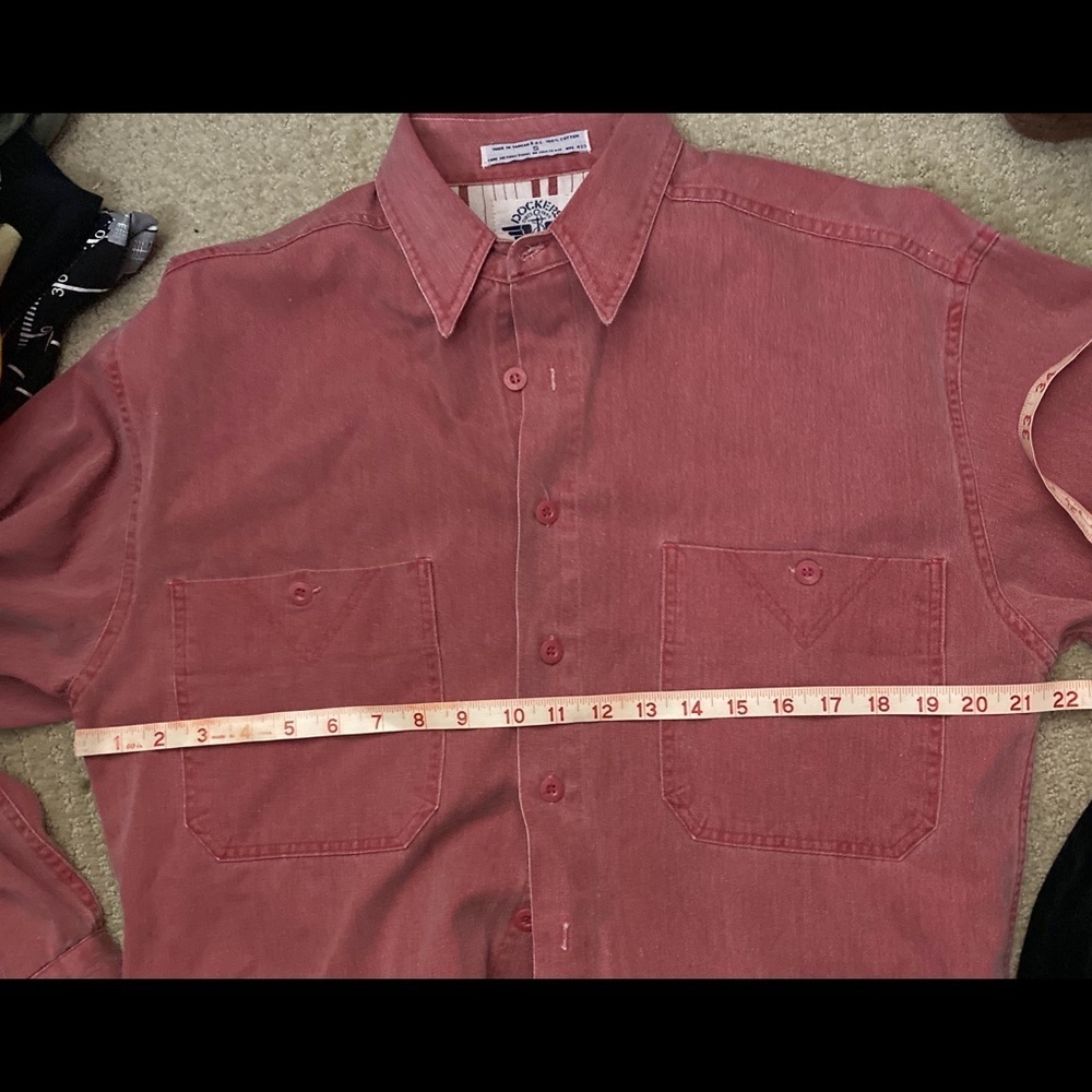 Dockers Levis Vintage Button Up Shirt - Picture 5 of 8